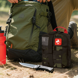 Custom Ifak Zakje <span class=keywords><strong>Trauma</strong></span> <span class=keywords><strong>Kit</strong></span> Bag Rip <span class=keywords><strong>Refill</strong></span> Benodigdheden Voor Survival Kamperen Wandelen Reizen - Product Image 2