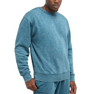 Chándal de lavado ácido para hombre de moda de calidad superior para 2025 sudaderas con capucha y conjunto de sudadera para hombre 2025 Slim Fit - Product Image 1