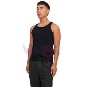 เสื้อกล้ามออกกำลังกายผ้าฝ้าย100% ทึบสำหรับทุกเพศเสื้อแขนกุดผ้าสแปนเด็กซ์ตาข่ายผ้าสแปนเด็กซ์ระบายอากาศได้ดีพิมพ์ลายสไตล์สตรีท - Product Image 1