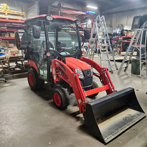 รถแทรกเตอร์4WD ล้อ4X4อเนกประสงค์พร้อมรถตักด้านหน้าสวนรถแทรกเตอร์ฟาร์มพร้อมอุปกรณ์เสริมรถแทรคเตอร์มือสองขนาด2024 4815CH - Product Image 1