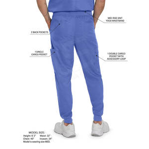 Pantalones Médicos para Hombre en Nuevos Colores y Diseños, Pantalones Deportivos Médicos, Uniformes de Hospital Cómodos, Pantalones Médicos Elegantes. - Product Image 4