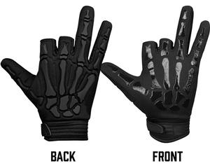 Guantes tácticos amarillos de dedo completo para paintball y motociclismo de poliéster para deportes - Product Image 4