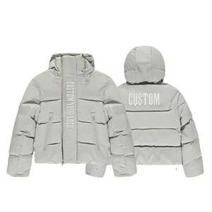 Vestes matelassées imperméables respirantes à patchwork personnalisées, vêtements pour hommes, service OEM, produit de haute qualité, polyester - Product Image 1