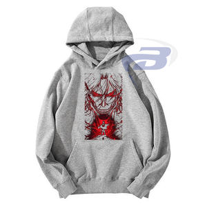Sudadera con capucha unisex negra de anime, con estampado 3D de arte oscuro rojo, estilo pullover de forro polar, cortavientos y transpirable para invierno. - Product Image 2
