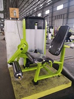 Máquina de extensión de piernas comercial con carga de pin de acero, equipo de entrenamiento de fuerza GM Fitness para ejercicios de piernas, precio mayorista