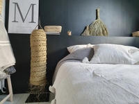 Vente en gros Seagrass abat-jour lustres et lampes suspendues éclairage de paille produit en ligne pas cher
