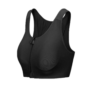 Sujetador Deportivo Ecológico de Alta Sujeción, Transpirable y de Secado Rápido para Mujer, con Tirantes Ajustables, Relleno Extraíble, Material de Spandex/Nailon - Product Image 1
