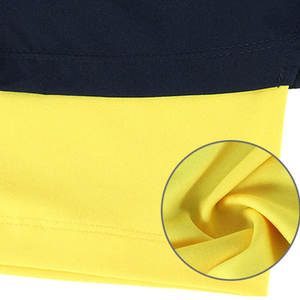 Pantalones cortos atléticos de gimnasio para hombre con bolsillos con cremallera y logotipo personalizado Pantalones cortos deportivos ligeros para entrenamiento y correr - Product Image 6