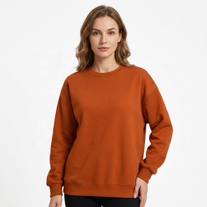 Sudadera con Capucha Unisex Extra Grande, Bordada, de Color Sólido, Tejida, Informal para Invierno, de Manga Larga - Product Image 6