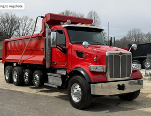 Camión Volquete Usado Económico 2024 2023 2022 Peterbilt 567 de Tres Ejes, 510HP, Automático de 6 Velocidades - Product Image 1