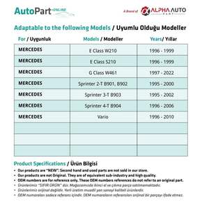 Tubo de Inyección Compatible con Mercedes para Sprinter - Product Image 2