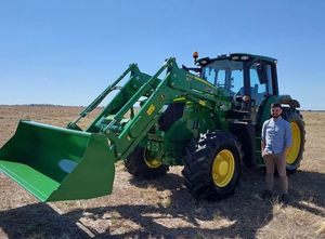 รถแทรคเตอร์จอห์นกวาง150HP ฟาร์มแทรคเตอร์4WD เครื่องยนต์จอห์นเดียร์คุณภาพสูงสำหรับขายไปยังเม็กซิโกและสหรัฐอเมริกา - Product Image 6