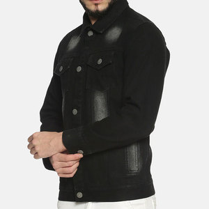 Chaqueta de mezclilla de manga larga para hombre con estilo superventas Chaquetas de mezclilla en blanco transpirables de nuevo diseño más vendidas a la venta - Product Image 2