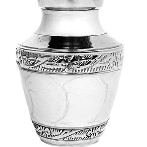 Urnes funéraires modernes en métal de style américain pour adultes, fourniture en gros de fournitures funéraires de fournisseur indien - Product Image 3