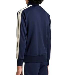 Trajes para correr ajustados informales de 2 piezas con etiqueta privada personalizada para hombre, chándales con logotipo personalizado con estampado de otoño - Product Image 2