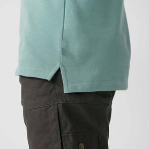 Coton de logo personnalisé de haute qualité grande taille pour polos vêtements en jersey à manches courtes respirants OEM de style décontracté uni solide - Product Image 5