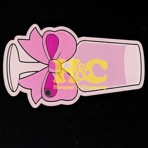 กระเบื้องอะคริลิคแบบใหม่ กระเบื้องแก้วแบบยั่งยืน กระเบื้องต่อขนตาแบบมีโลโก้สั่งทำ พร้อมแม่เหล็กสำหรับแหนบ ออกแบบเองได้ ขนตาแบบมิงค์ - Product Image 2