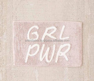 Vente en gros Tapis de bain en coton multicolore Tapis de salle de bain lavable pour le bain et la cuisine - Product Image 5