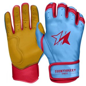 Gants de baseball unisexes en cuir pour frappeur Cabretta de sport sur mesure de la meilleure qualité du fabricant - Product Image 1
