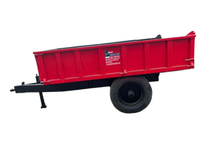 Nuevos remolques de tractor agrícola multiusos hidráulicos de doble eje único MALIKAGROINDUSTRIES Garantía de 2 años fácil - Product Image 3