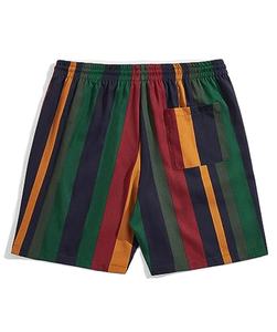 กางเกงขาสั้นบาสเก็ตบอลแบบวินเทจของผู้ชายกางเกงขาสั้นบาสเก็ตบอล100% โพลีเอสเตอร์สไตล์ลำลองฤดูร้อนทึบสองด้านลึกมีบริการ OEM - Product Image 5