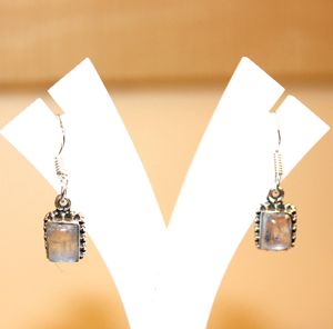 Everyday 925 Sterling Silver <b>Moonstone</b> Earrings Fine <b>Jewelry</b> for Gift Shop Retail Premium Quality - Product Image 5