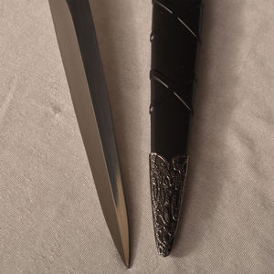 Espada Medieval Hecha a Mano, Exquisita Espada Pequeña de Metal, Acero Inoxidable-HSE - Product Image 3