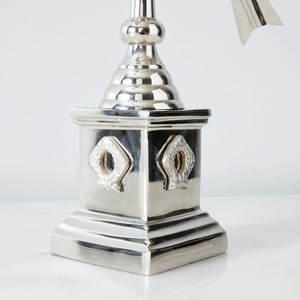 Gran esfera armilar, reloj de sol plateado, máquina mundial, jardín, adorno grande, decoración al aire libre, decoración de Patio - Product Image 6