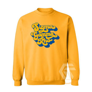 Sudadera Casual Bordada Ecológica de Algodón con Forro Polar para Mujer, Personalizada de Alta Calidad, de la Fraternidad Sigma Gamma Rho, para Otoño/Invierno - Product Image 3