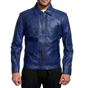 2025 Unisex Design Color Men Genuine Leather <b>Canvas</b> <b>Jacket</b> Custom High Quality Wholesale Waterproof Windproof - Product Image 1