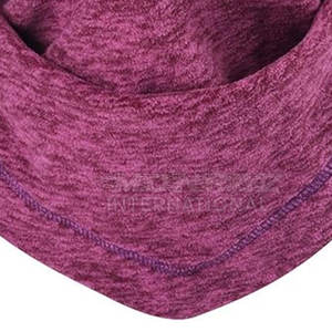 Calentador de Cuello Térmico Ajustable MONRAZ INTERNATIONAL, Bufanda de Invierno de Felpa Suave de Poliéster/Algodón, Diseño Tejido con Cordón Ajustable, Personalizable - Product Image 6