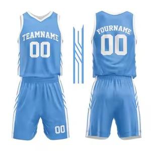 Vente en gros Maillot de basket-ball Maillot de basket-ball blanc personnalisé Uniforme de basket-ball - Product Image 1