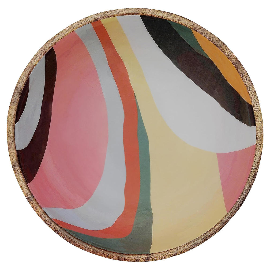 Natural Wood Finished & Enamel Print