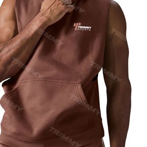 Vente flash - Sweat à capuche zippé respirant en molleton 100% coton, coupe classique, avec poche, logo personnalisé, pour homme, été, haute qualité - Product Image 6
