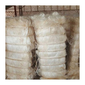 Fibra de sisal cruda al por mayor para la fabricación de cuerdas domésticas de larga duración. - Product Image 1