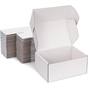 3 Ply White Mailer <b>Box</b> 6 x 4 x 1 Inch Lightweight Durable <b>Shipping</b> Packaging Storage Gift <b>Box</b> for <b>Small</b> Items - Product Image 6