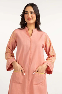 2025 Lady Fashion Apparel Long Cotton Design Wholesale Formal Unstitched <b>Kurtis</b> Customized OEM Serviced Customized Design - Product Image 6