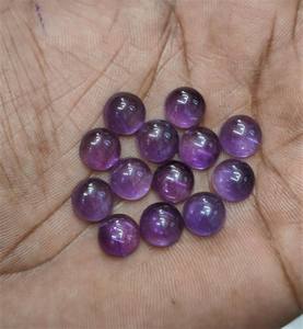 Cabochon d'Améthyste Pierre Naturelle Lisse pour la Fabrication de Bijoux Fourniture à Prix d'Usine Pierre Naturelle Super Naturelle de Haute Qualité TOUT MM - Product Image 3