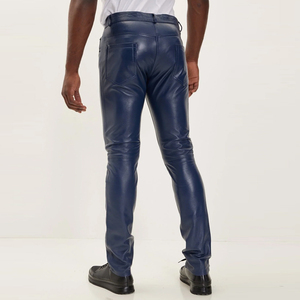 100% pantalon en cuir véritable pantalon en cuir respirant de qualité supérieure avec le meilleur prix pour vente en ligne en quantité en vrac - Product Image 6