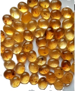 พลอยแอมเบอร์ทรงกลมคุณภาพสูงจากโปแลนด์ ขนาด 10 มม. รับรองโดย IGI เหมาะสำหรับทำเครื่องประดับสำหรับงานปาร์ตี้ - Product Image 1