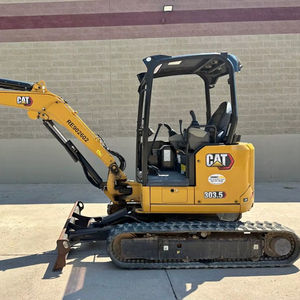 2023 Caterpillar 303.5E2 302 CR 320 330 349 352 340 UHD CR MINI รถขุดขนาด12ตันใช้งานน้ำหนัก2ปีมอเตอร์ PLC - Product Image 1