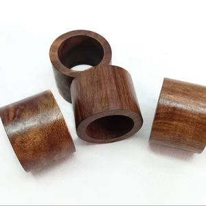 แหวนรองจานแบบทันสมัย เป็นมิตรกับสิ่งแวดล้อม ทำจากเรซิ่น โลหะ ไม้ และแก้ว  สามารถปรับแต่งได้  ของตกแต่งโต๊ะโดย MS Handicraft - Product Image 1