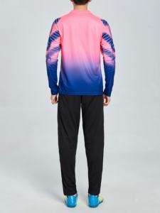 เสื้อฟุตบอลพรีเมี่ยมแบบกำหนดเองพร้อมผ้าแห้งเร็วระบายอากาศได้ดีสีแบบกำหนดเองและชื่อทีมเหมาะอย่างยิ่งสำหรับผู้ใหญ่ทุกเพศ - Product Image 4