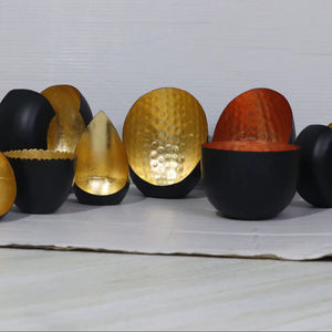 Portavelas de Té de Diseños Modernos, Formas Únicas y Múltiples Tamaños, Utilizados para Decoración y para Quemar Velas - Product Image 1