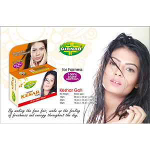 GIRNAR Savon en barre Kesar Goti 30gm Savon fait à la main blanchissant la peau Nettoyage en profondeur et fonction éclaircissante - Product Image 1