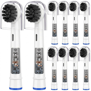 Natural-Tone Eco-Friendly Round <b>Toothbrush</b> <b>Head</b> Replacements Generic for Oral Bs Electric Brush Refills Wholesale - Product Image 1