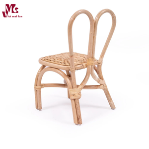 เฟอร์นิเจอร์เก้าอี้หวายสำหรับเด็กดีไซน์ใหม่สำหรับงานเลี้ยงวันเกิดของตกแต่งบ้านจากเวียดนาม - Product Image 4