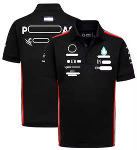 Traje de Carreras Transpirable Personalizado, Traje de Verano de Manga Corta para Automovilismo F1, Traje de Motociclismo para Adultos - Product Image 1