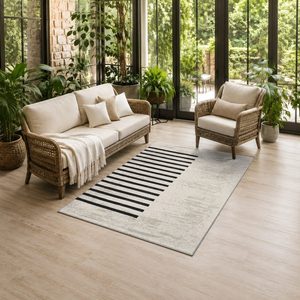 RUGS DEPOT LXDP-0385 Großhandel Mehrfarbiger Neutraler Vintage Orientalischer Digital Bedruckter Maschinenwaschbarer Chenille-Teppich Rutschfest - Product Image 6