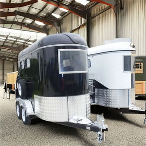 Remorque à chargement direct pour 2 chevaux, remorque pour bétail, pour l'équitation et le camping - Product Image 4